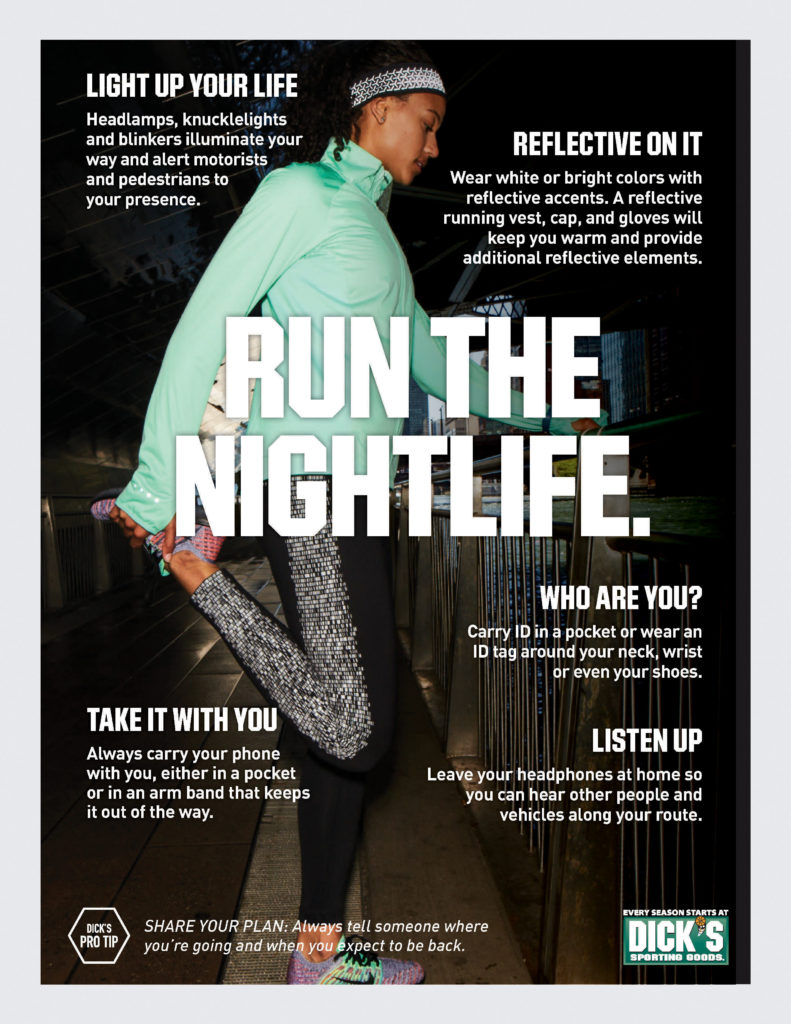 nighttime running tips 