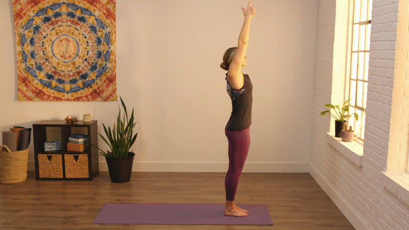 Yoga Standing Backbend