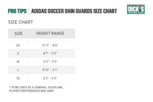 adidas groin guard size chart