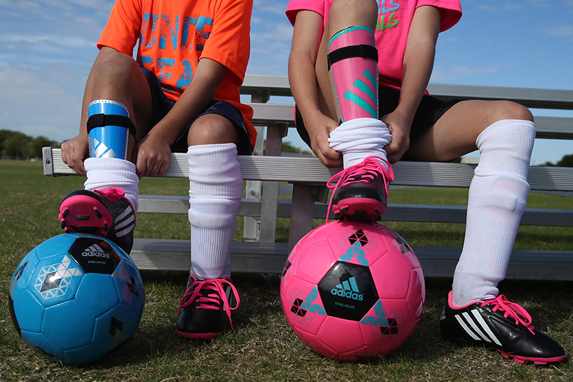 adidas youth soccer shin socks