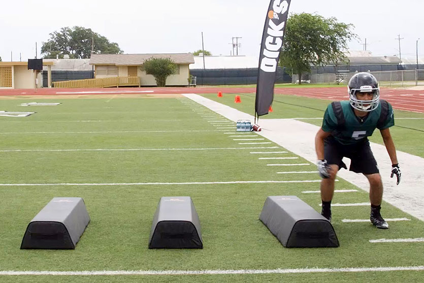 Football Bag Drills for Overall Agility PRO TIPS by DICK'S Sporting Goods