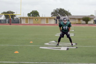 Linebacker Stance