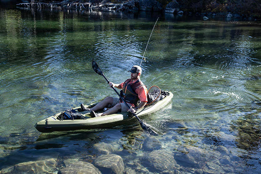 how rent kayaks in fishing planet