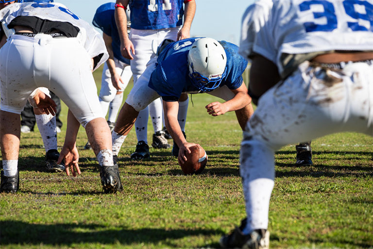 Offensive Linemen Tips: How to Line Up in a 3-Point Stance | PRO TIPS