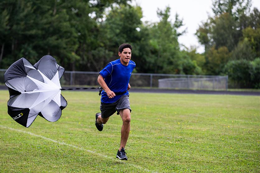 Fitness Speed Resistance Parachute Running Chute Soccer Football Training 