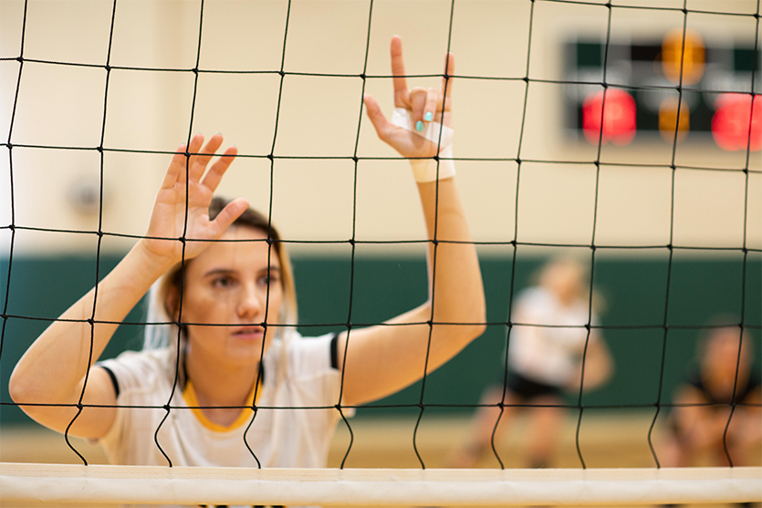 in volleyball