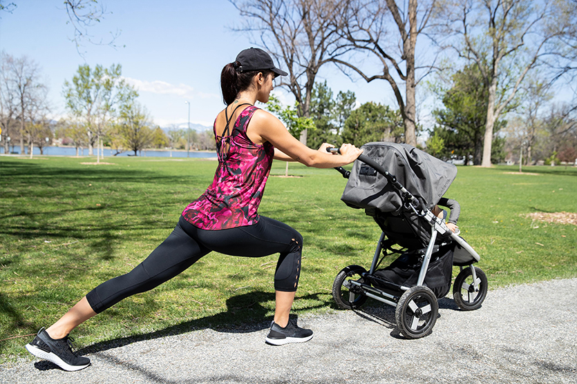 how to jog with a stroller