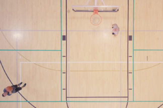 Basketball Player Shooting