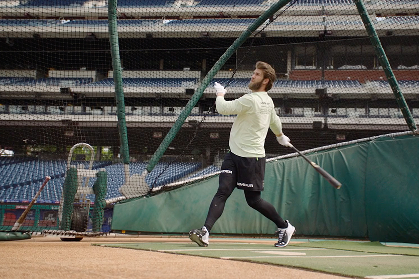 Bryce Harper Will Take Batting Practice at the Ballpark Today