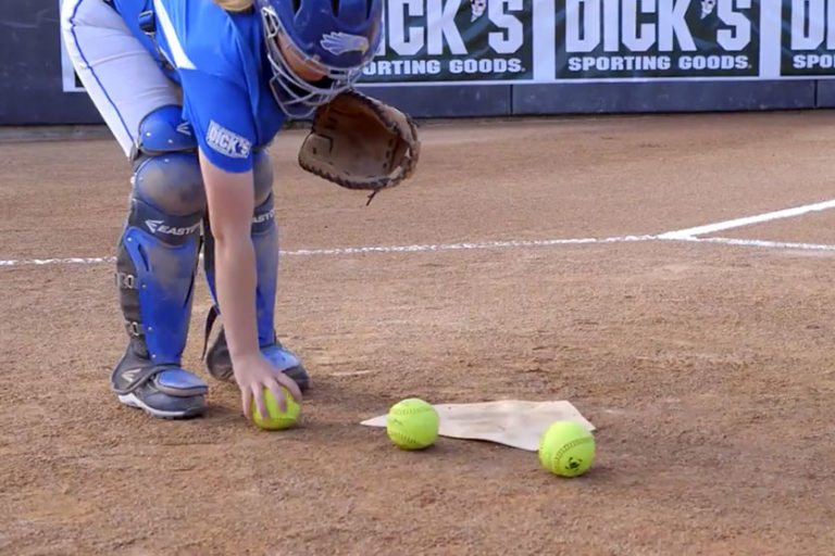 How to Grip and Snap a Drop Ball in Softball PRO TIPS by DICK'S