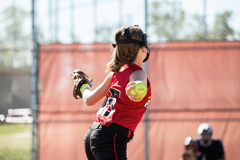 weighted softballs for pitching