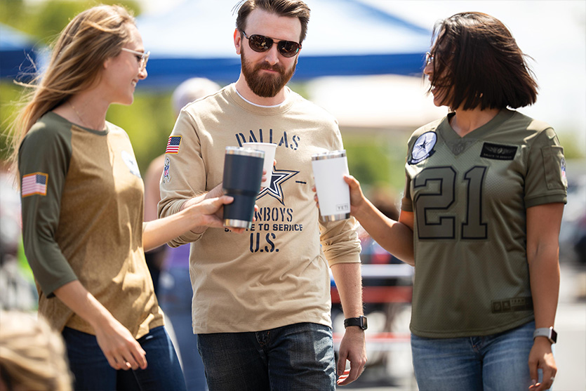 salute the troops cowboys jersey