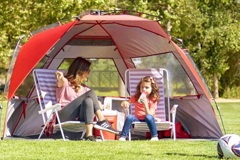 camping tent life