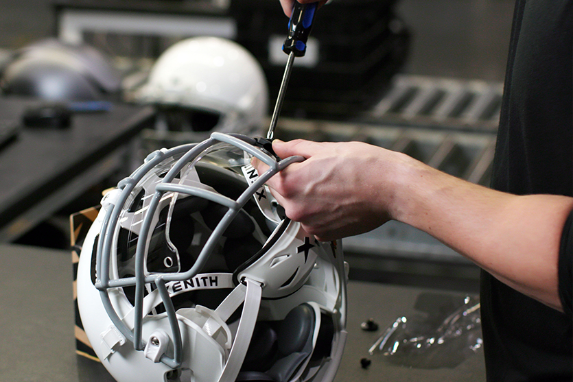 adidas football helmet visor