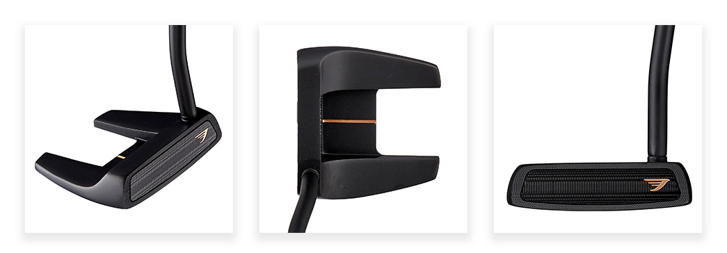 Tommy Armour Impact Series no. 3 Allineamento Putter-Albero nero