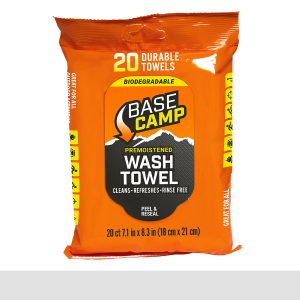 Dead Down Wind Base Camp Biodegradable Wash Towel 20-Ct.