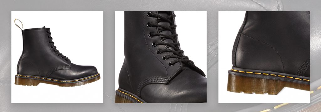 Dr. Martens Men’s 1460 Greasy Leather Lace Up Boots