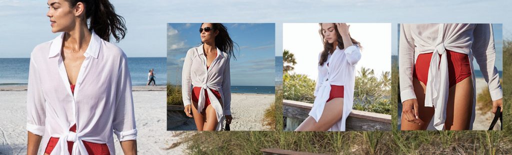 CALIA by Carrie Underwood Women's Long Sleeve Beach Coverup