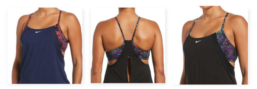 Nike Women's Neon Leaf Layered Tankini