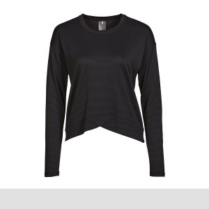 CALIA by Carrie Underwood Women's Bubble Mesh Long Sleeve Shirt